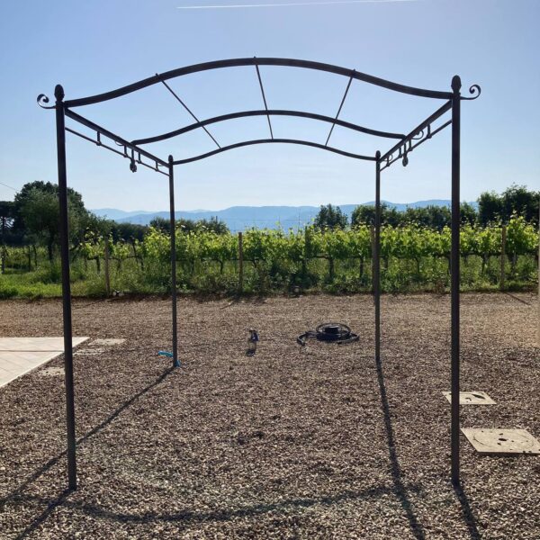 Gazebo ferro battuto
